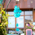 بادگیر شیشه ای رنگ آمیزی شده برای بالکن باغ پاسیو